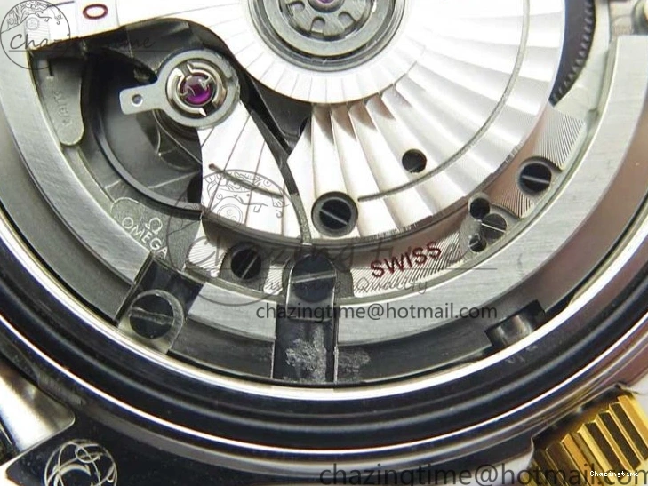 1103 MultiPurpose 2018 Seamaster Diver 300M SS YG VSF 1:1 Best Edition YG Bezel Black Dial on SS YG Bracelet A 7937